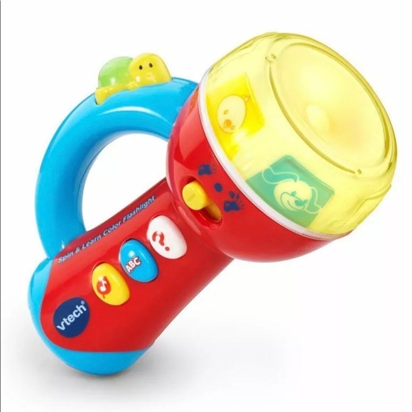 NEW Vtech Spin & Learn Color Flashlight - Picture 2 of 3
